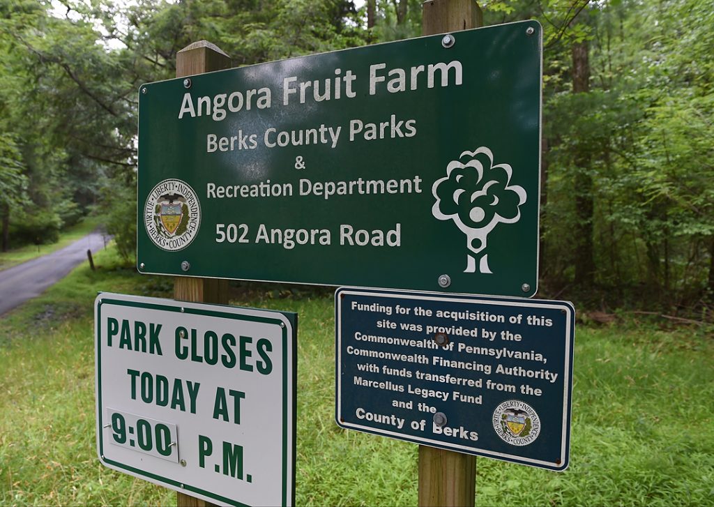 Antietam Lake Park/Angora Fruit Farm Master Plan Update