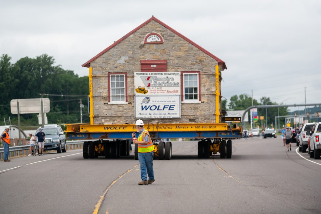 Epler Schoolhouse Moved to The Berks Heritage Center