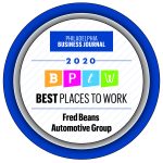 Fred Beans Automotive Group Among Philadelphia Region’s “Best Places to Work 2020”