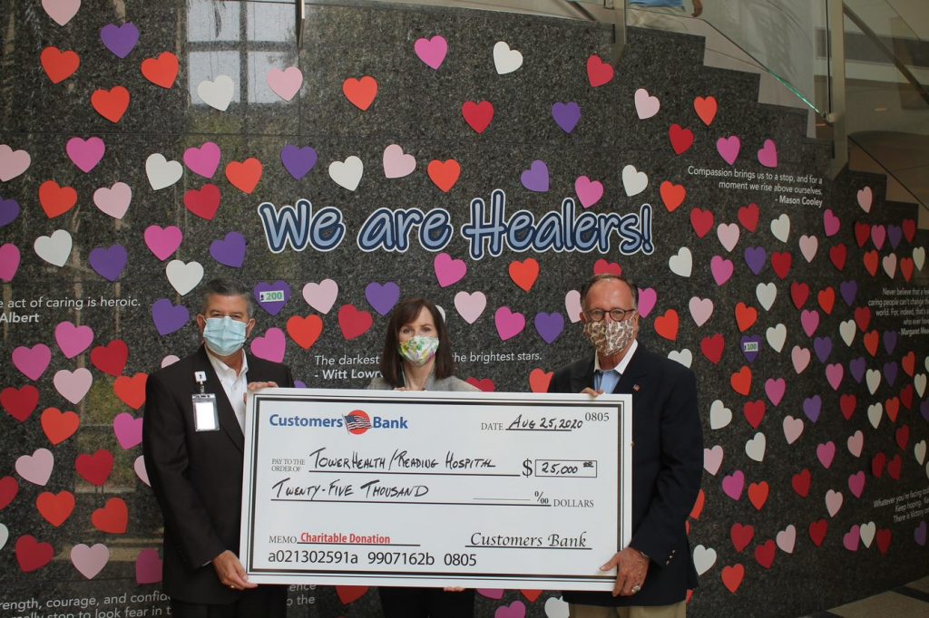 Reading Hospital Foundation Receives $25,000 from Customers Bank