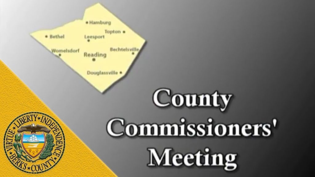 County of Berks Commissioners’ Meeting 8-20-20