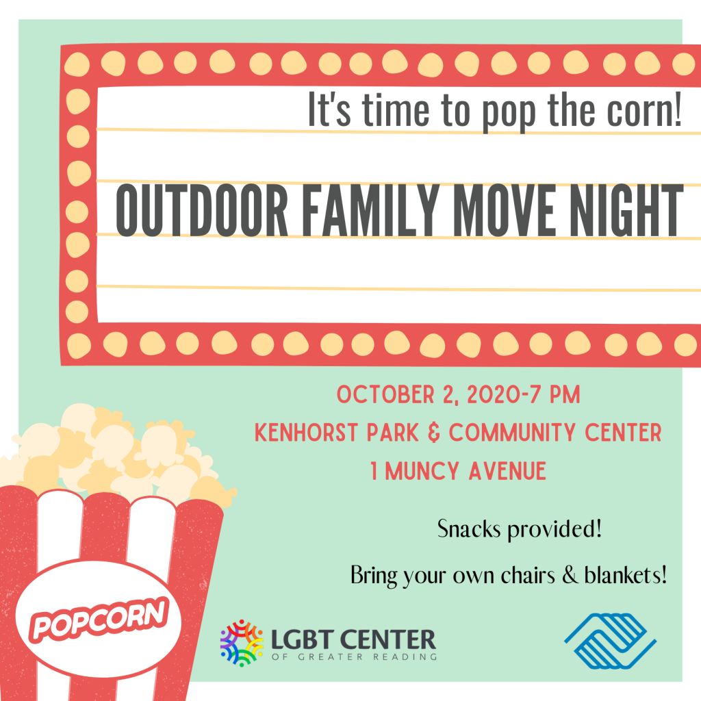 LGBT Center of Greater Reading and Olivet Boys & Girls Club Partner to Launch Community Movie Series