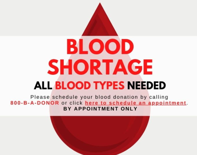 Critical Need For Blood Donors As Multiple Traumas Exhaust Blood Supply