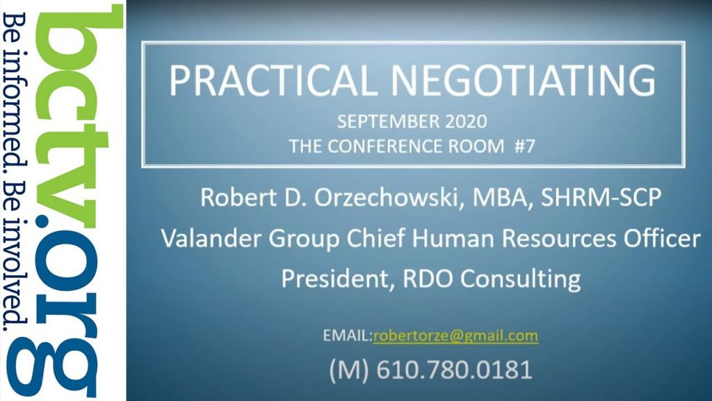 Practical Negotiating 9-8-20