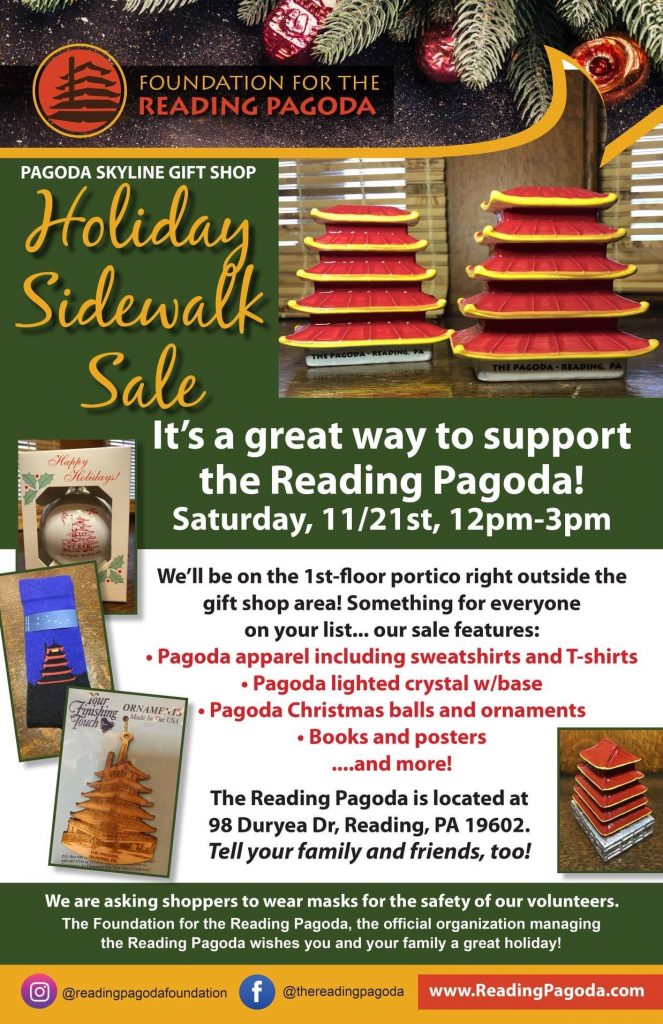 Pagoda One-Day Pop Up Shop