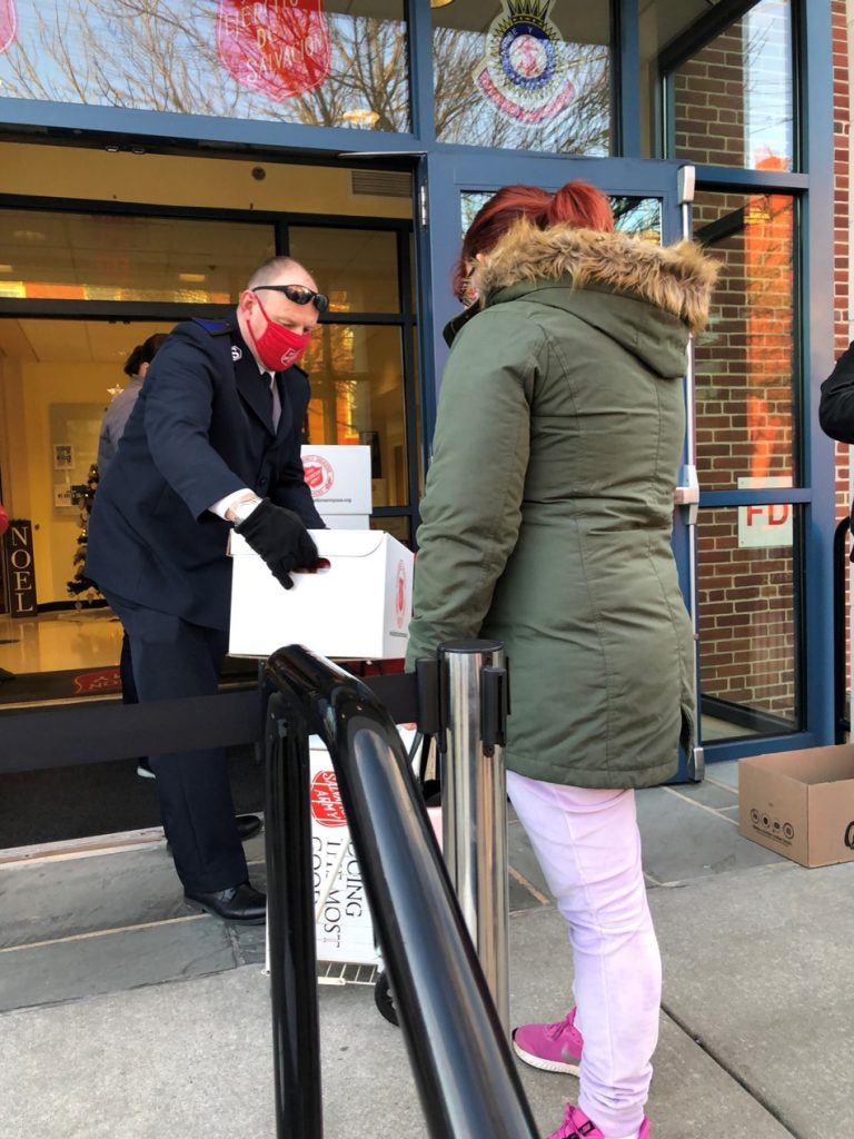 Salvation Army of Reading Distributes Meals to Over 900 Families in Need