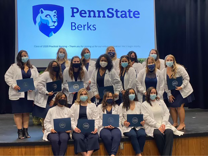 Berks practical Nursing students graduate