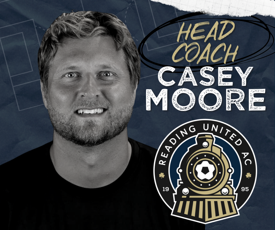 Casey Moore Named Reading United Head Coach