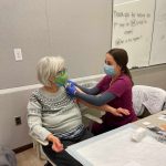 Student Nurses Respond to Need for Clinicians at COVID-19 Vaccination Clinic