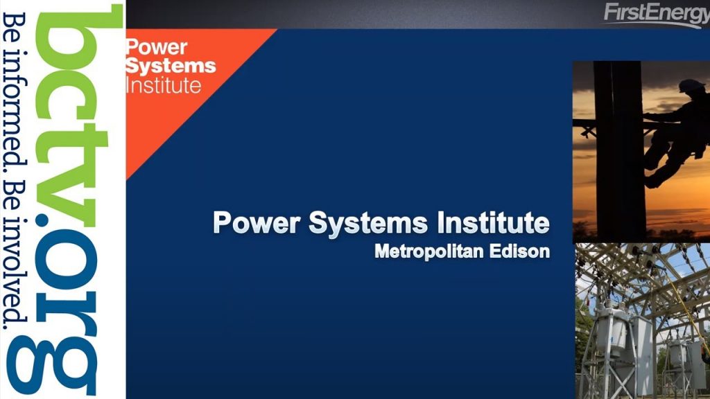 First Energy’s Power System Institute 2-18-21