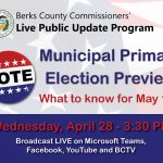 County of Berks Commissioners’ Media & Public Update 2021_04_28