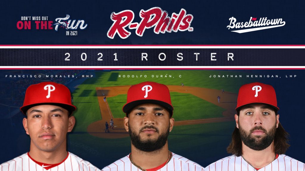 R-Phils 2021 Opening Day Roster Set by Phillies