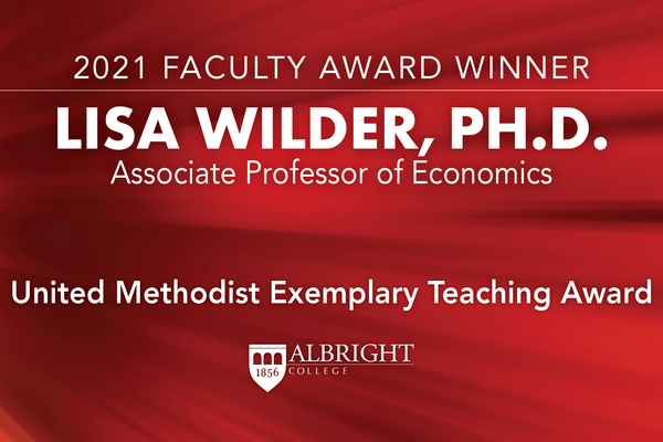 Lisa Wilder Earns United Methodist Exemplary Teaching Award