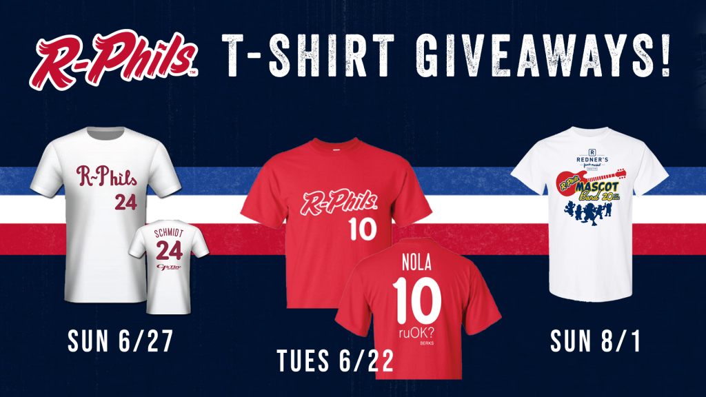 R-Phils Promote Three Awesome T-Shirt Giveaways