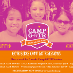 Girls Have Power! Girls Have Heart! Camp GOTR Registration Open