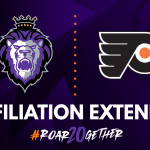 Royals, Philadelphia Flyers Announce Extension of Affiliation