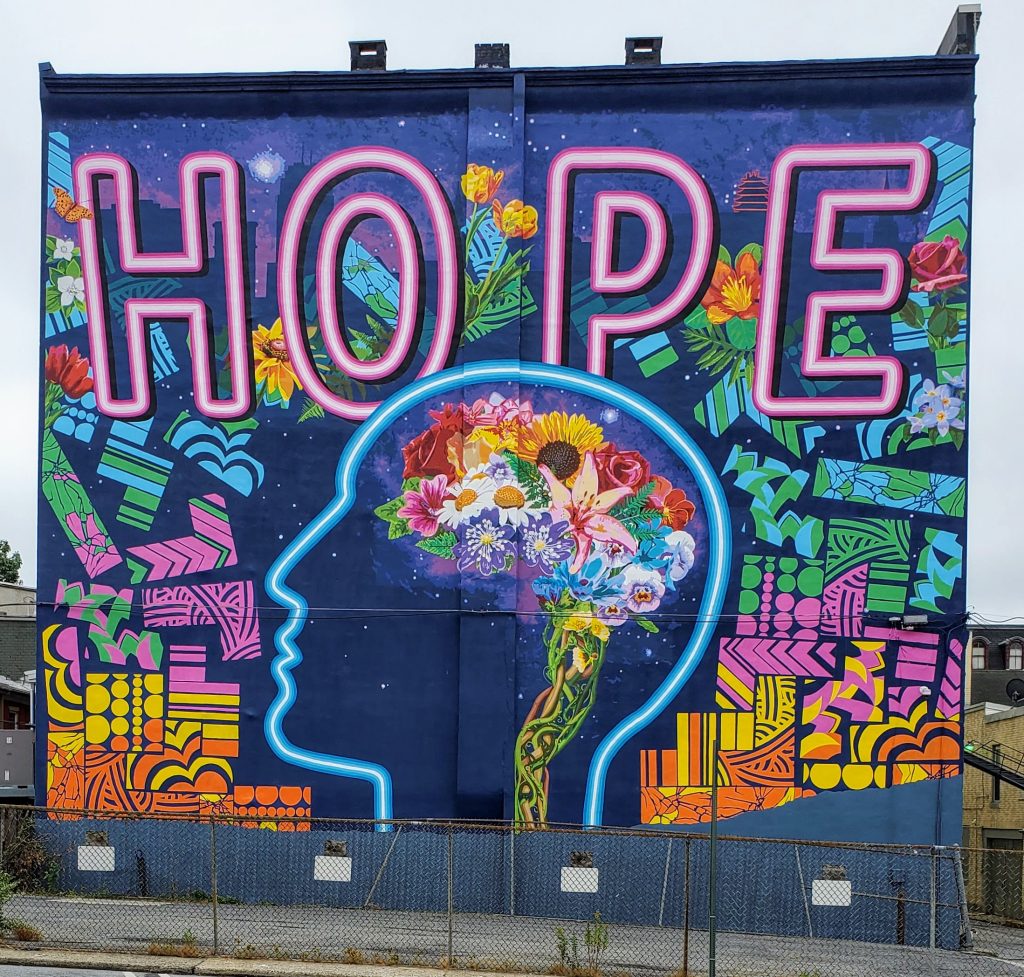 Dedication Ceremony Planned for ruOK Berks Mural, Hope Blossoms, on Oct. 21