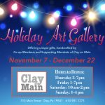 Holiday Art Gallery Now on View at Clay on Main