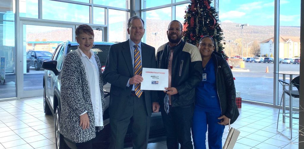 United Way Campaign Incentive Makes the Holiday Special for Car Winner
