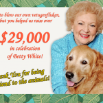 Animal Rescue League Receive Over $28K Thanks to Betty White Challenge