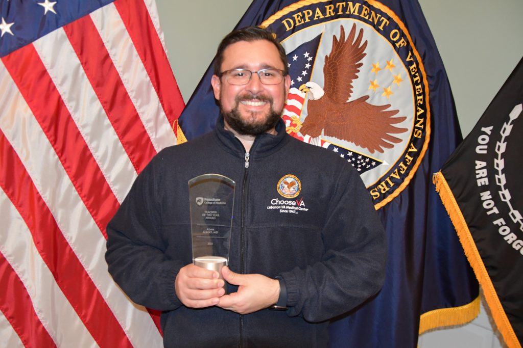 Penn State College of Medicine Names Lebanon VAMC Physician Teacher of the Year