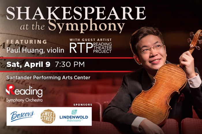 RSO, Reading Theatre Project Take the Stage for ‘Shakespeare at the Symphony’