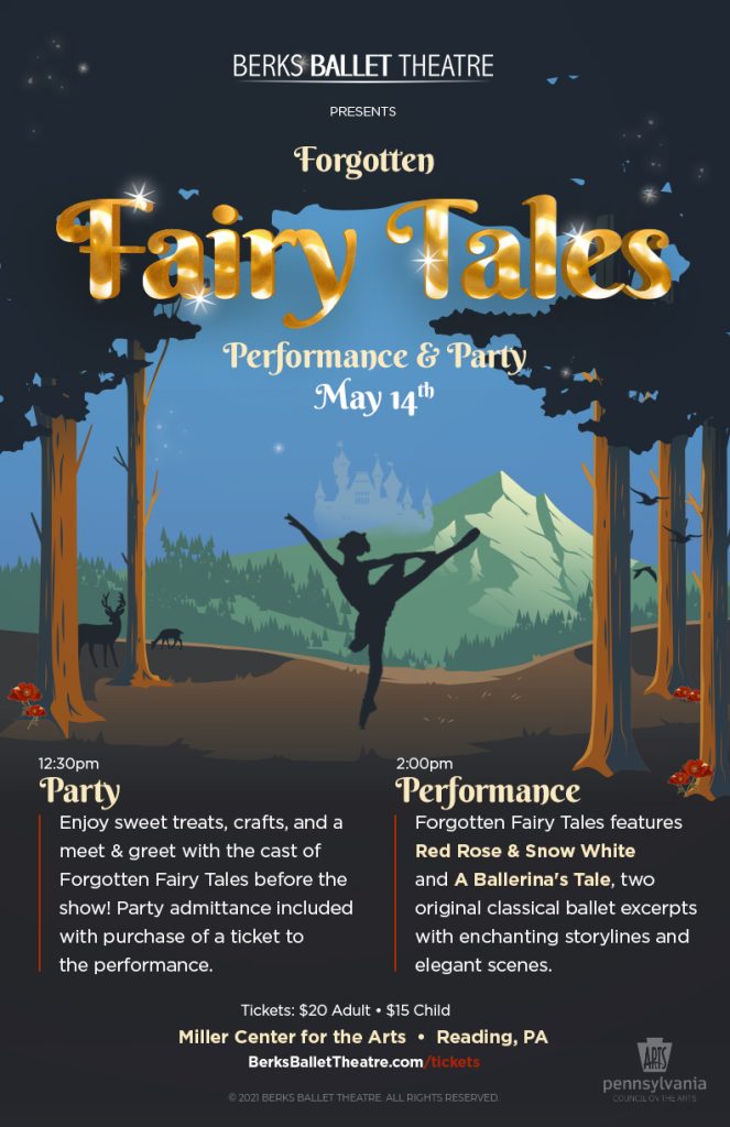 Berks Ballet Theatre Presents “Forgotten Fairy Tales”