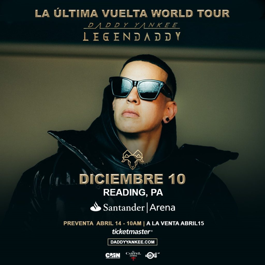 Daddy Yankee Confirms ‘La Última Vuelta World Tour’ Date at Santander Arena