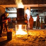 GoggleWorks Iron Pour Expands as Blacksmithing “Forge Fest”