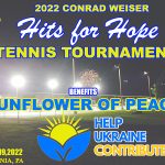 Hits for Hope Tennis Tournament to Benefit Sunflower of Peace for Ukraine