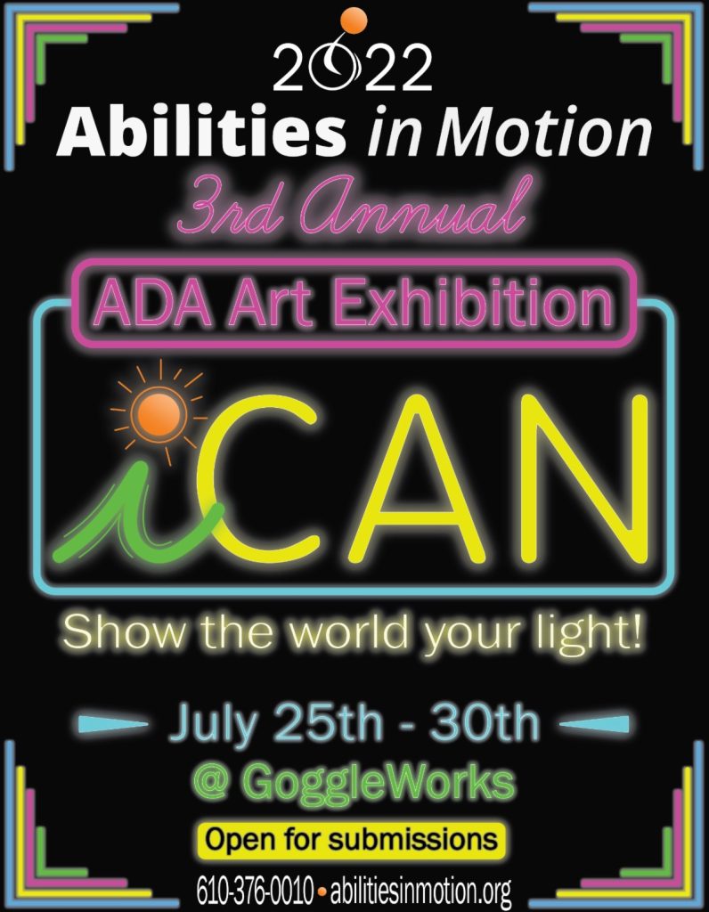 Abilities In Motion Call for Submissions for 3rd Annual ADA Arts Exhibition