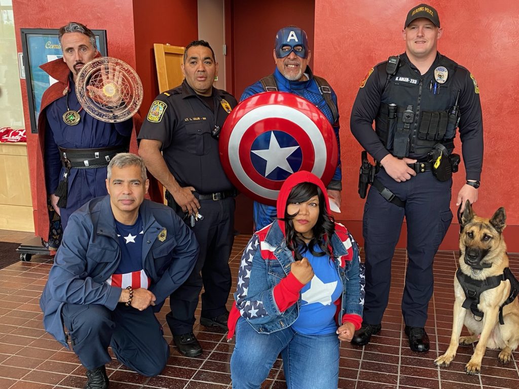 A Rainy Day Did Not Keep The Heroes Away