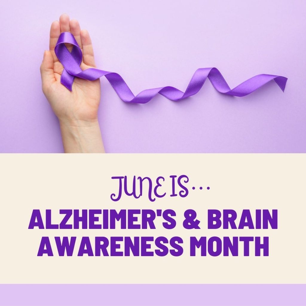 “Go Purple” for Alzheimer’s & Brain Awareness Month