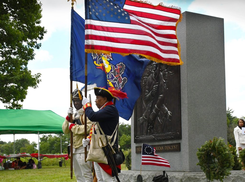Waysides Honoring Patriots of African Descent Unveiled at Valley Forge
