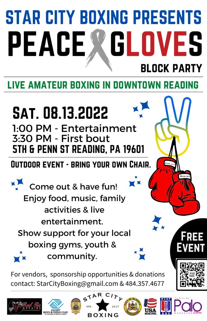 Star City Boxing Presents Peace & Gloves Block Party