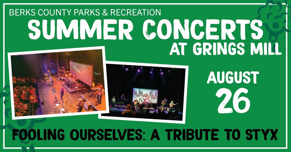 Join Berks County Parks for Final 2022 FREE Summer Concert