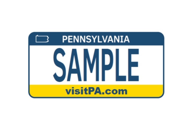 Military Themed PA License Plates Now Available