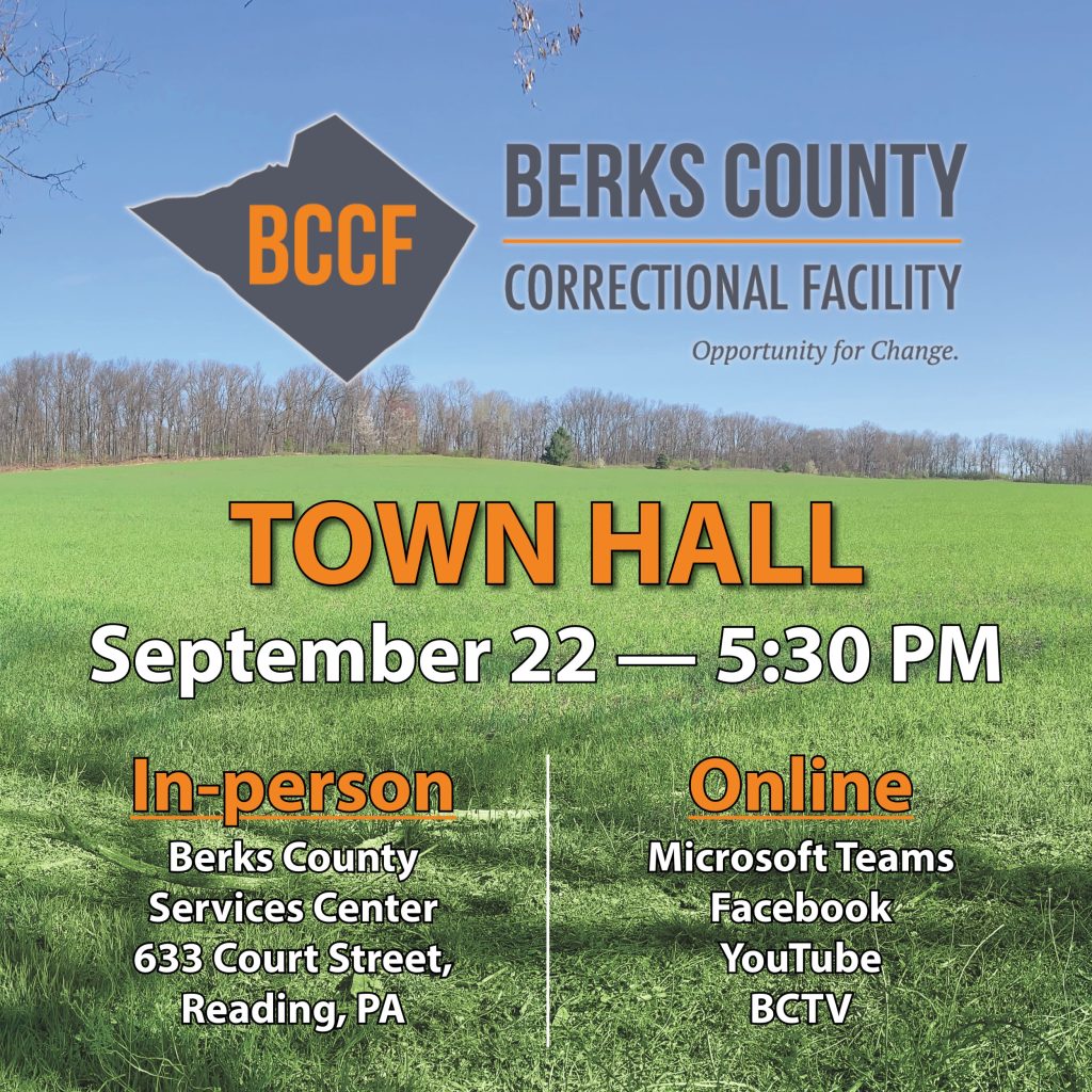 Berks County Correctional Facility Town Hall Bctv