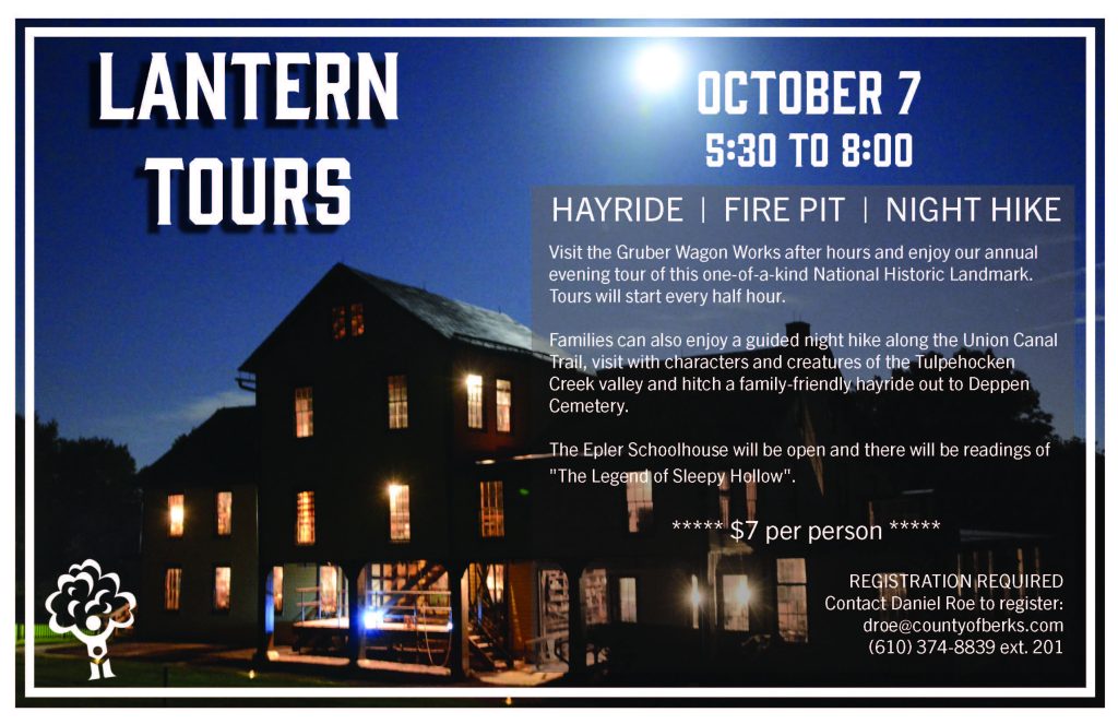 Berks County Heritage Center to Host Lantern Tours & More