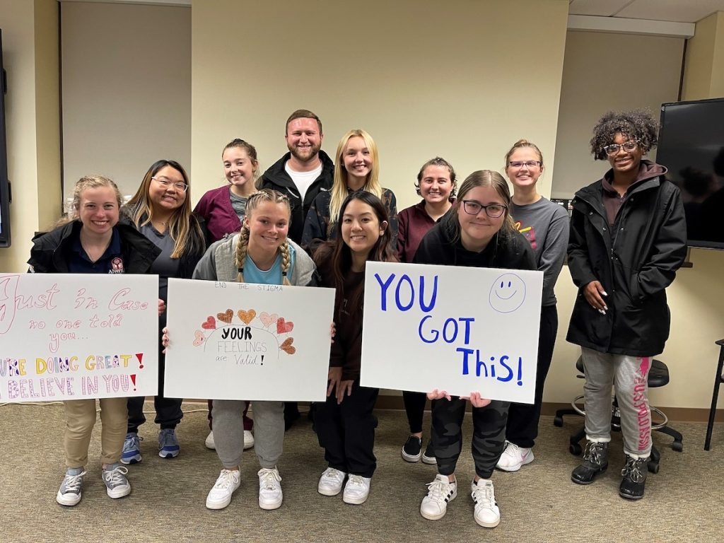 Student entrepreneur hosts mental health awareness walk with Active Minds