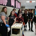 Twin Valley Middle School Students Bake Cookies for U.S. Military