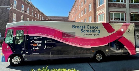 Spotlight on Tower Health’s Mobile Mammography Coach