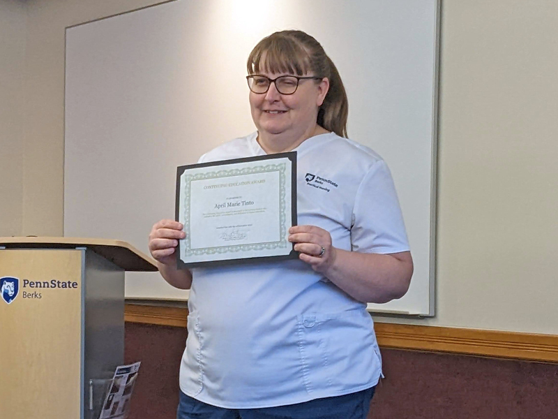 Berks Nursing Student’s Passion for Health Advocacy Drives Earning LPN License