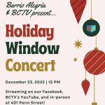 Holiday Window Concert on Penn Street