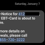 Warning of EBT Card Scam, Reminder of Safe Way to Apply for Assistance