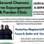 Second Chances: Free Expungement & Pardon Clinic 1-12-23