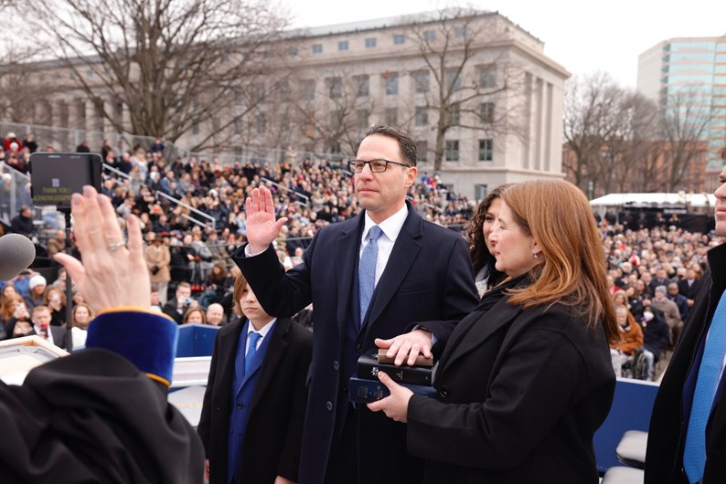 Democrat Josh Shapiro sworn in as Pennsylvania’s 48th governor