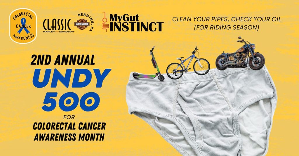 My Gut Instinct, Inc. Brings Awareness for Colorectal Cancer with Undy 500
