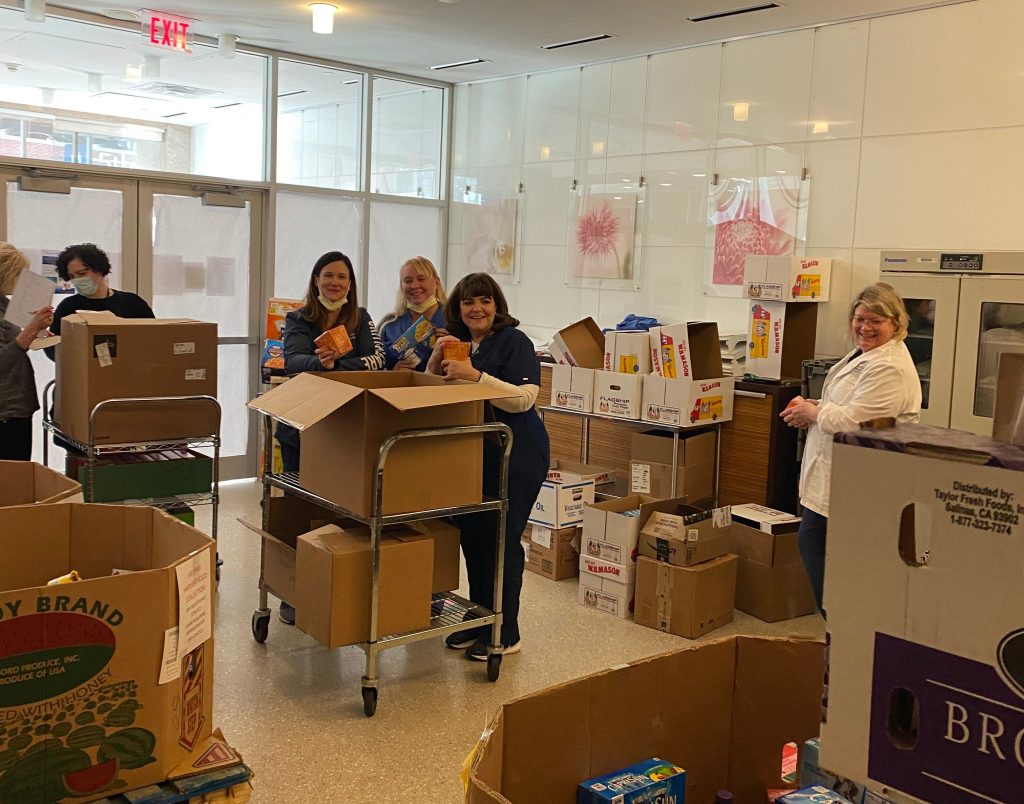 Reading Hospital Employees Generate 35,000 Food Items for Helping Harvest
