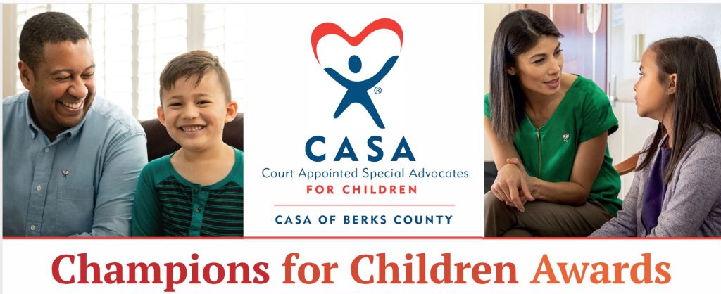 CASA of Berks Welcomes Submissions for Champions for Children Program